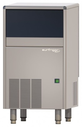 Machine à glaçons professionnelle creux avec réserve 8 kg production 20 kg/24 h - MGECF28A-2 - Eurfrigor