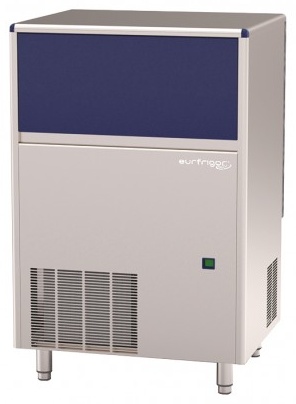 Machine à glaçons professionnelle pleins avec réserve 60 kg et production 93 kg/24 h - MGECP100A-2 - Eurfrigor