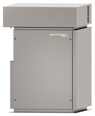Machine à glaçons professionnelle à écailles plates split système à couteau rotatif 400 kg/24h monophasé - MGESP400SPLIT - Eurfrigor