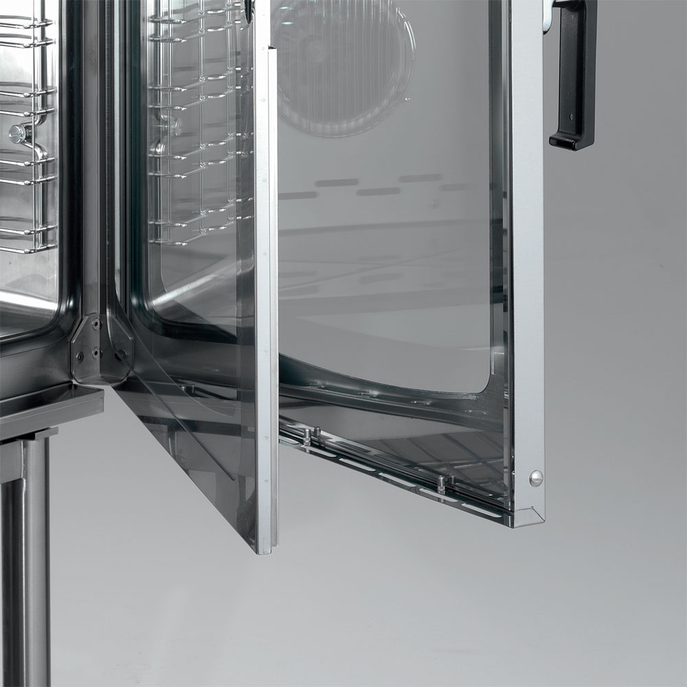 Four à convection professionnel électrique 5 niveaux EN 600x400 humidificateur automatique - PFE-52/S - Diamond en cuisine professionnelle