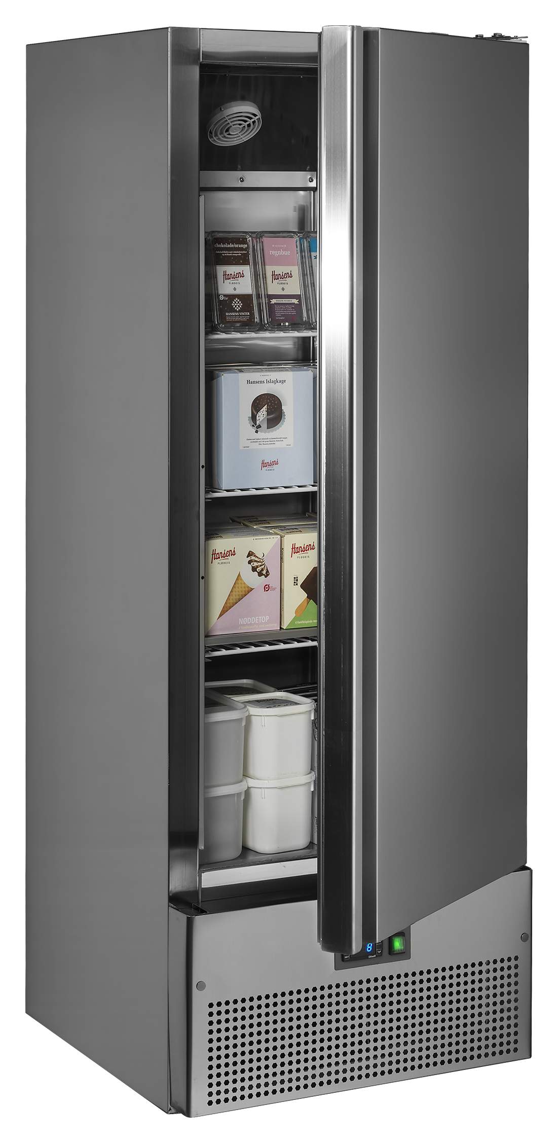 Congélateur professionnel négatif 429 L 1 porte pleine réversible - RF500SNACK - Tefcold en cuisine professionnelle
