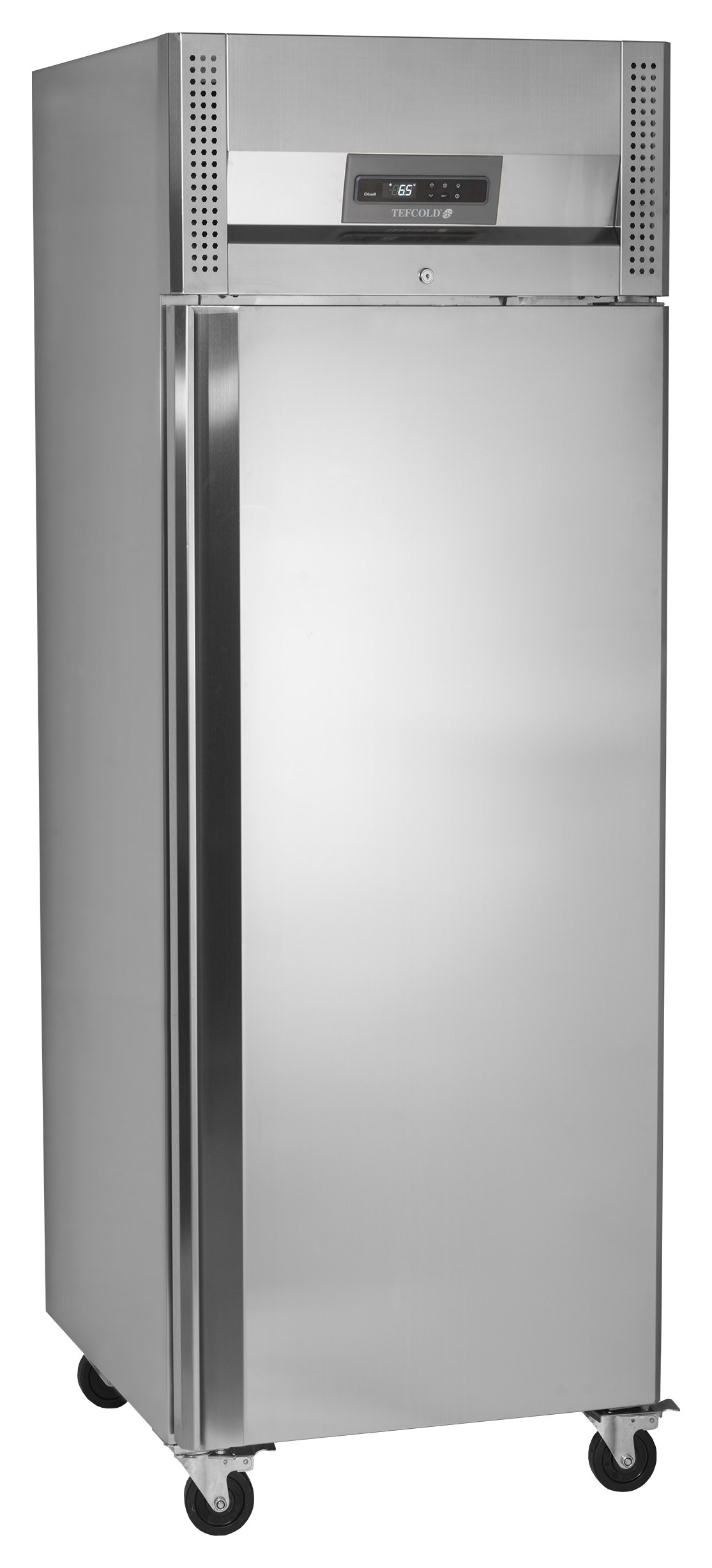 Armoire réfrigérée positive professionnelle 1 porte pleine 429 l volume net refroidissement ventilée - RK505 - Tefcold