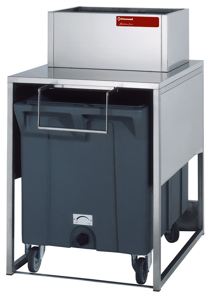 Bac de stockage professionnel à chariot 108 kg avec bac intermédiaire 17 kg - ROLBIN/16-28-51 - Diamond