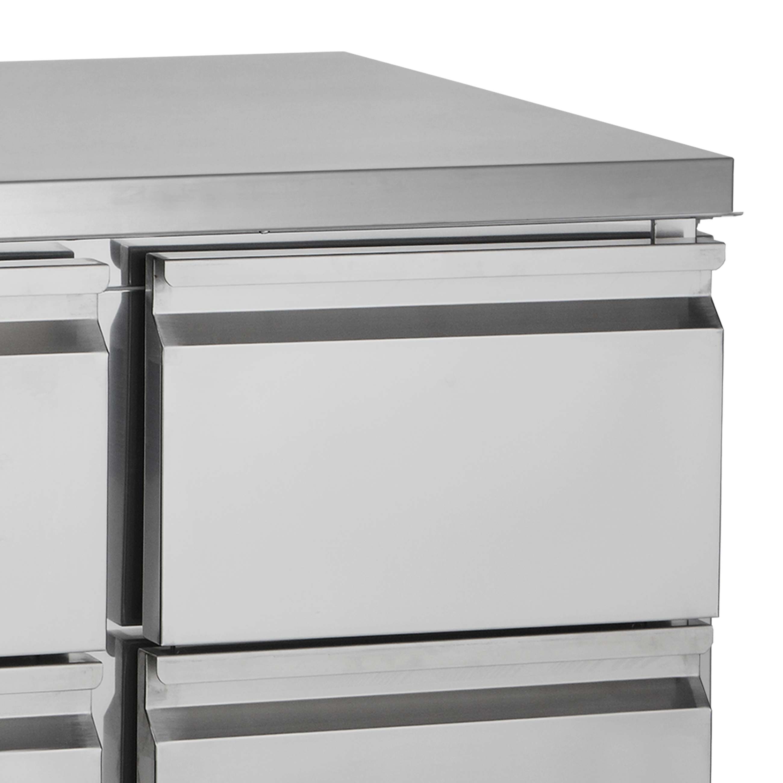 Meuble réfrigéré professionnel 230 litres capacité couvercle rabattable positif - SA914 - Tefcold en cuisine professionnelle