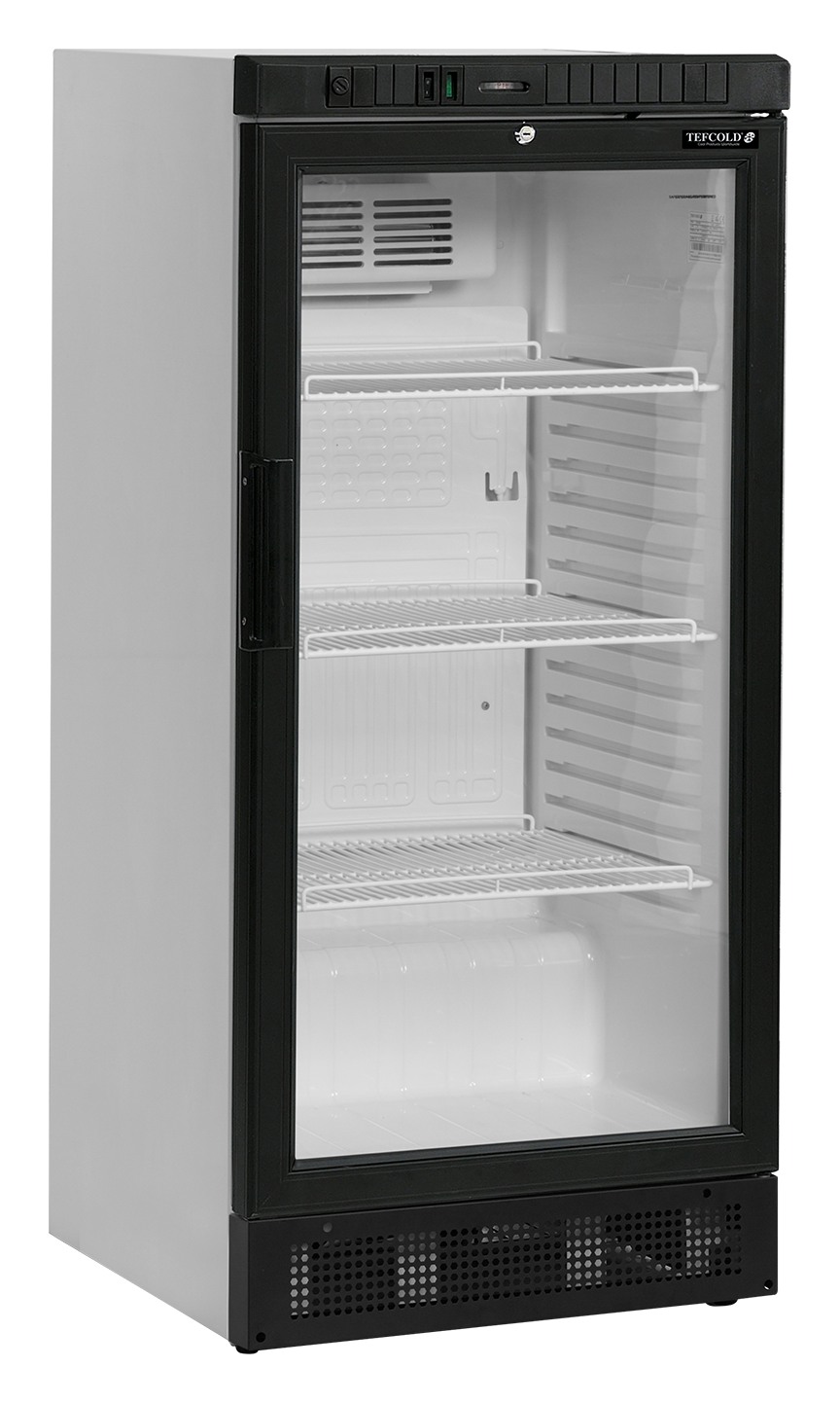 Équipement professionnel 1 porte vitrée Blanc positif 190 L - SCU1220 - Tefcold