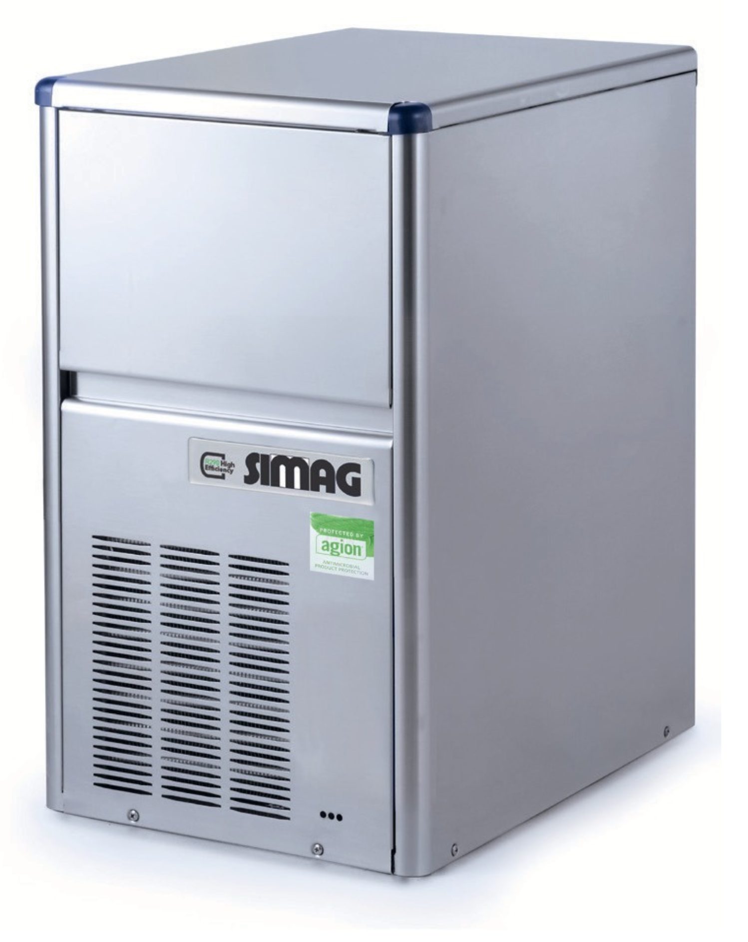 Machine à glaçons creux professionnelle avec réserve de 4 kg production 19 kg/24 h - SDH 18 A