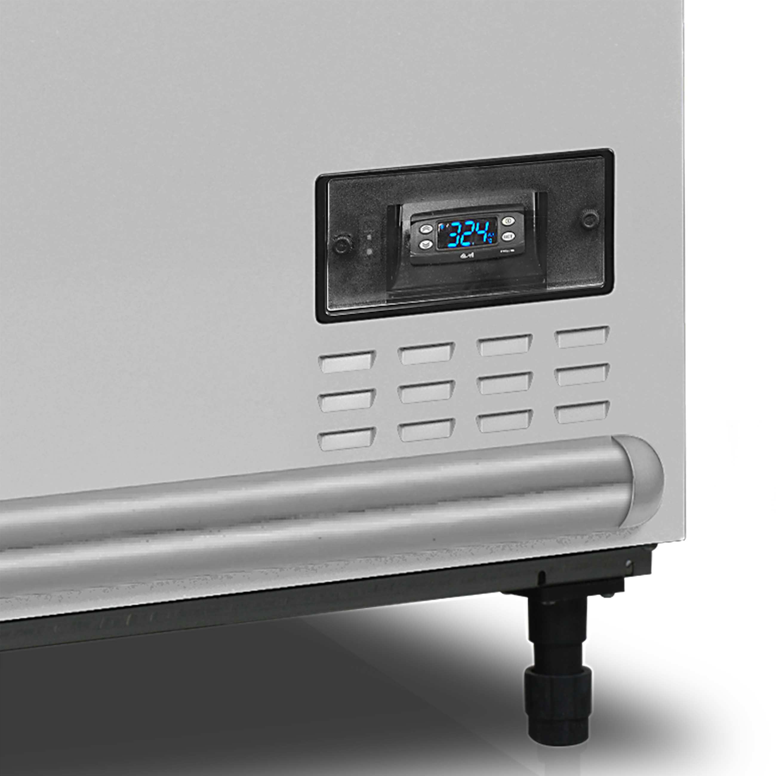 Meuble réfrigéré professionnel avec couvercles coulissants incurvés 422 l - SFI145-CF VS - Tefcold en cuisine professionnelle