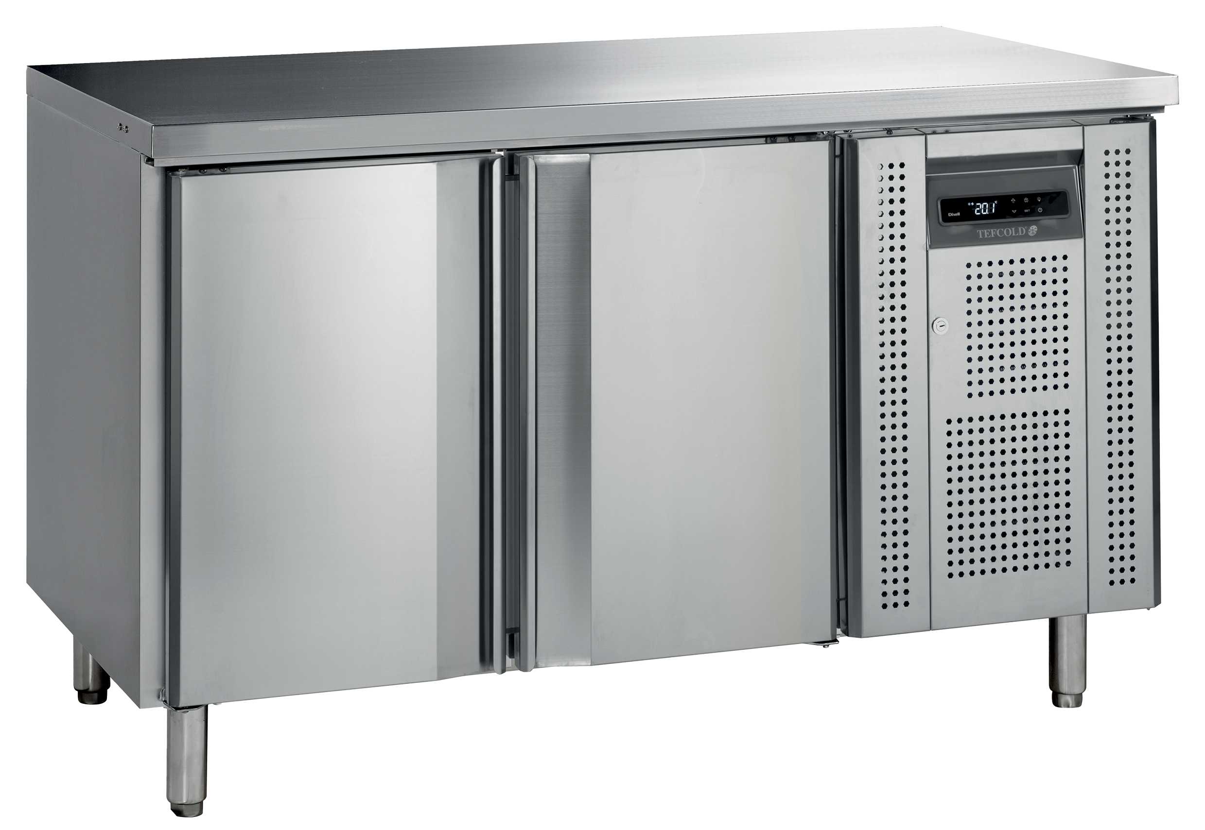 Armoire réfrigérée professionnelle 2 portes positive 230 L - SK6210 - Tefcold