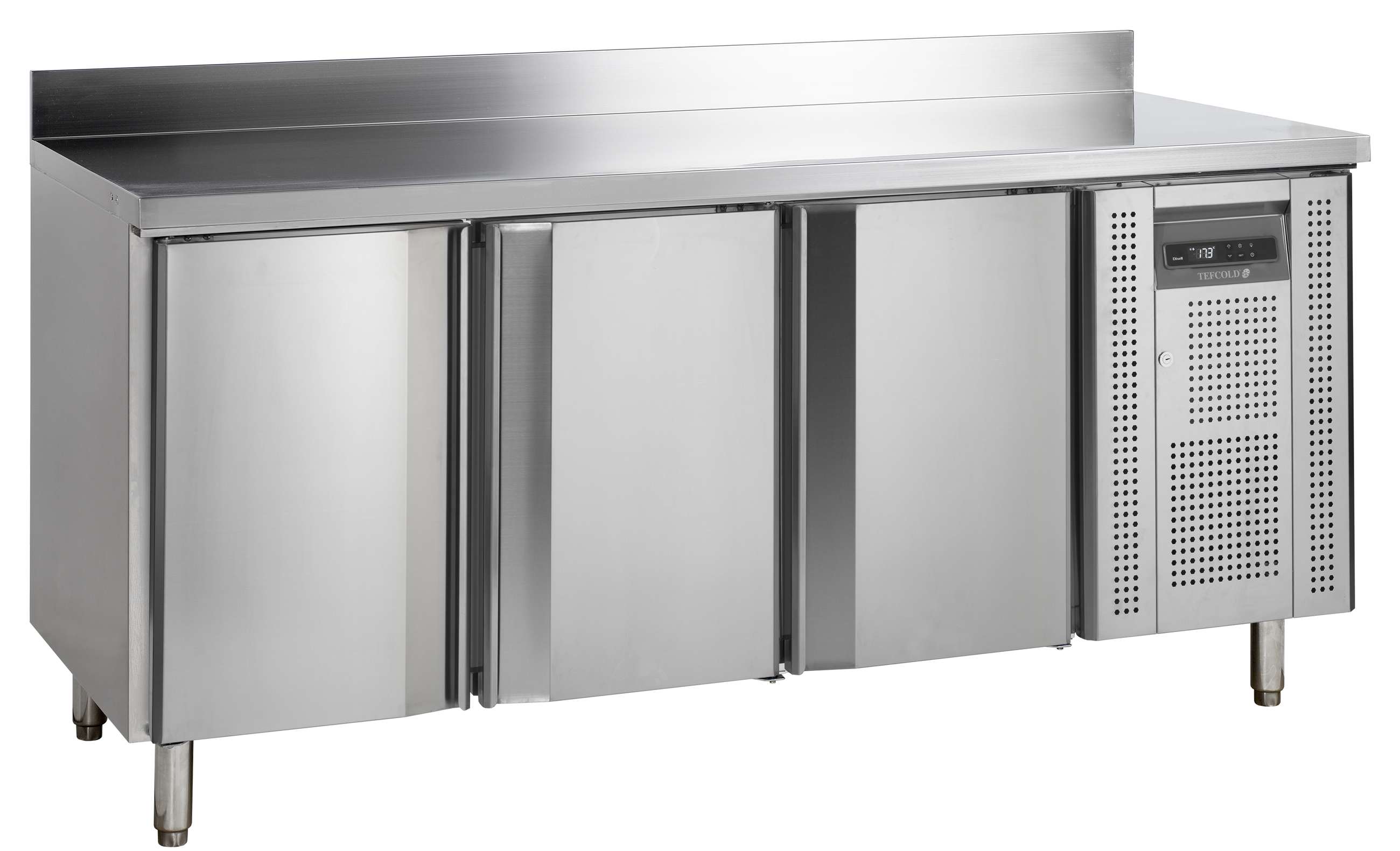 Cellule professionnelle 3 portes positive et négative avec dosseret 345 l - SK6310/+SP - Tefcold