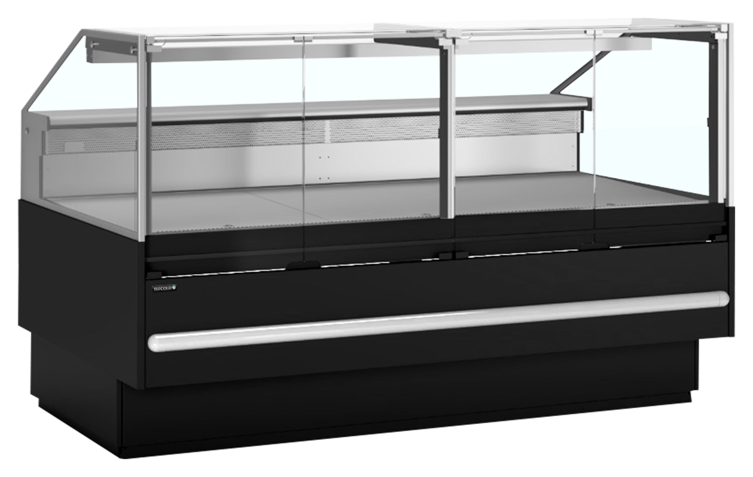 Vitrine de service ventilée professionnelle 469 L noire - SOCB18782B - Tefcold