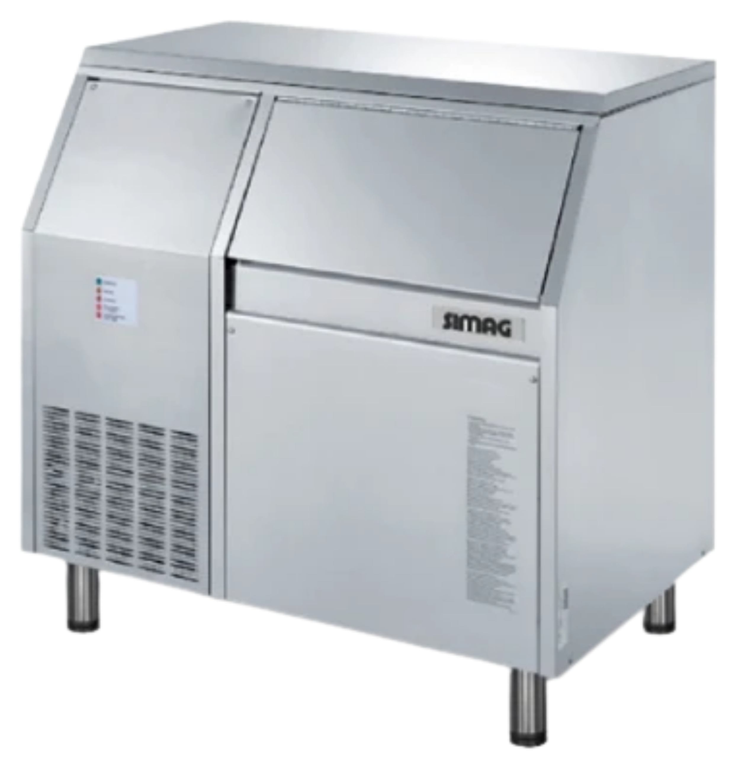 Machine à glace en grains professionnelle avec réserve de 55 kg et production de 120 kg/24 h - SPH 120 A