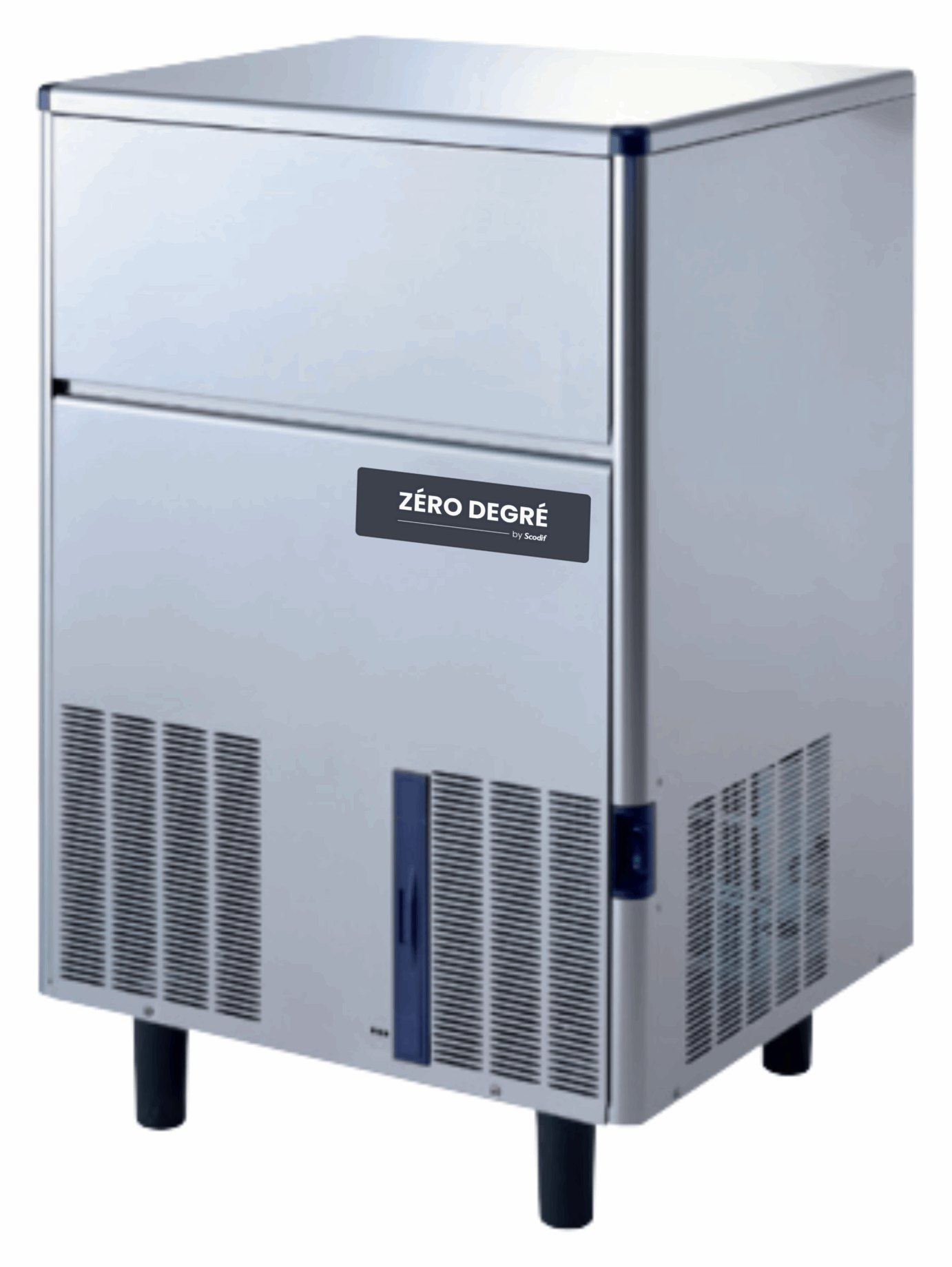 Machine à glaçons professionnelle cubes pleins réserve 33 kg production 79 kg/24 h - SQH 75 AS