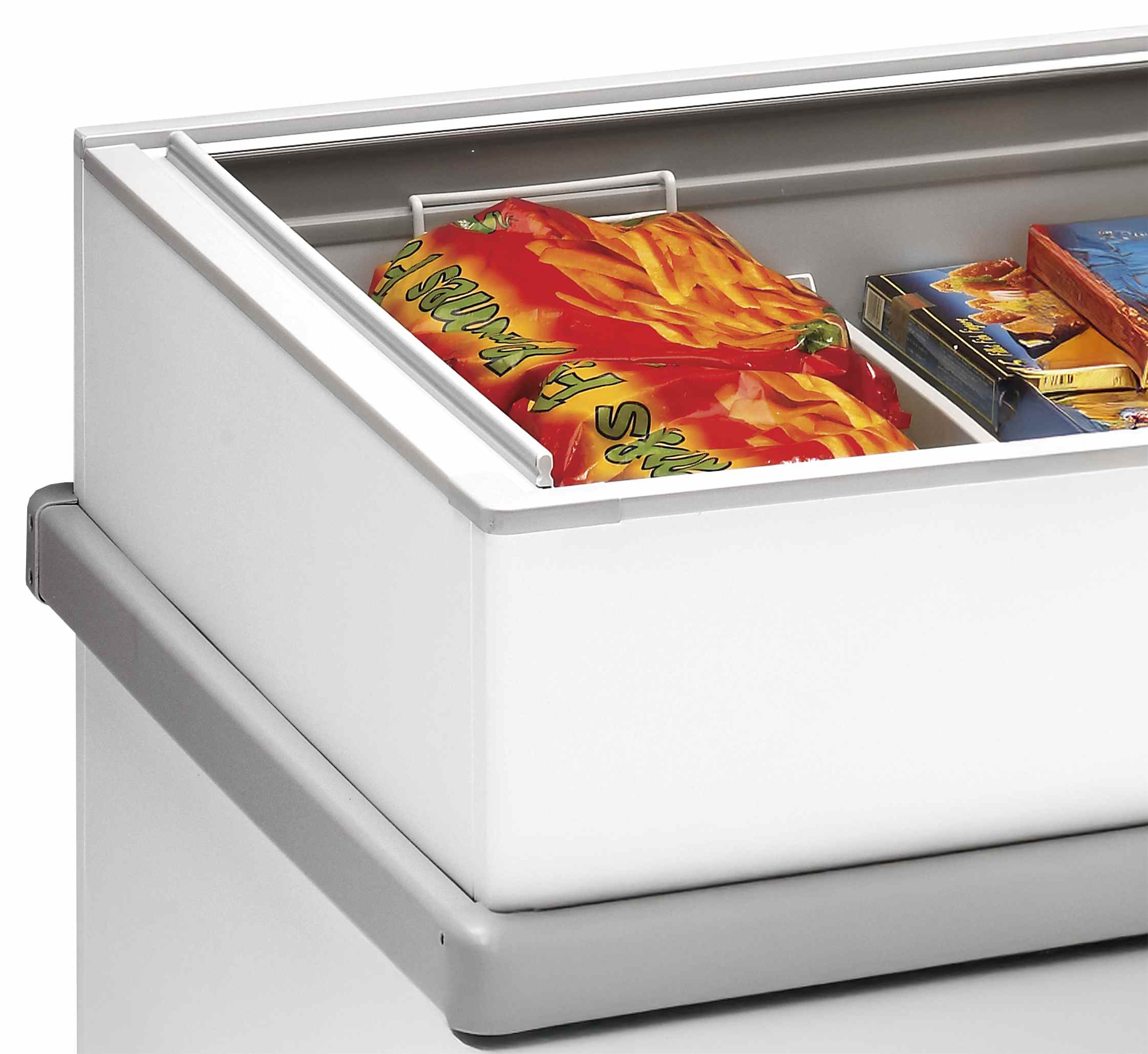 Congélateur coffre professionnel avec couvercles vitrés coulissants 652 l - SSF200 - Tefcold en cuisine professionnelle