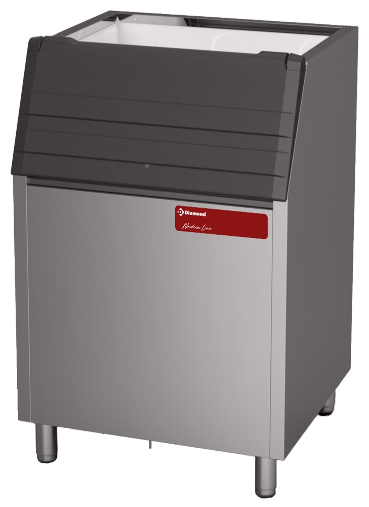 Bac de stockage professionnel 200 kg pour glaçons pleins - STORE200/15 - Diamond