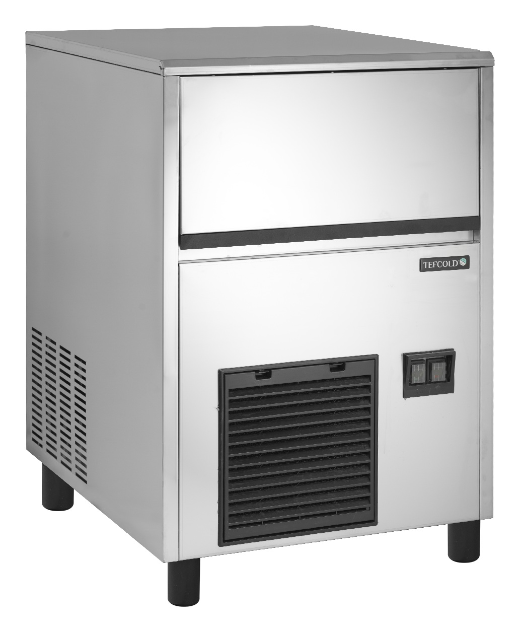 Machine à glaçons professionnelle capacité de production 37 kg/24h capacité de stockage 16 kg - TC37 - Tefcold