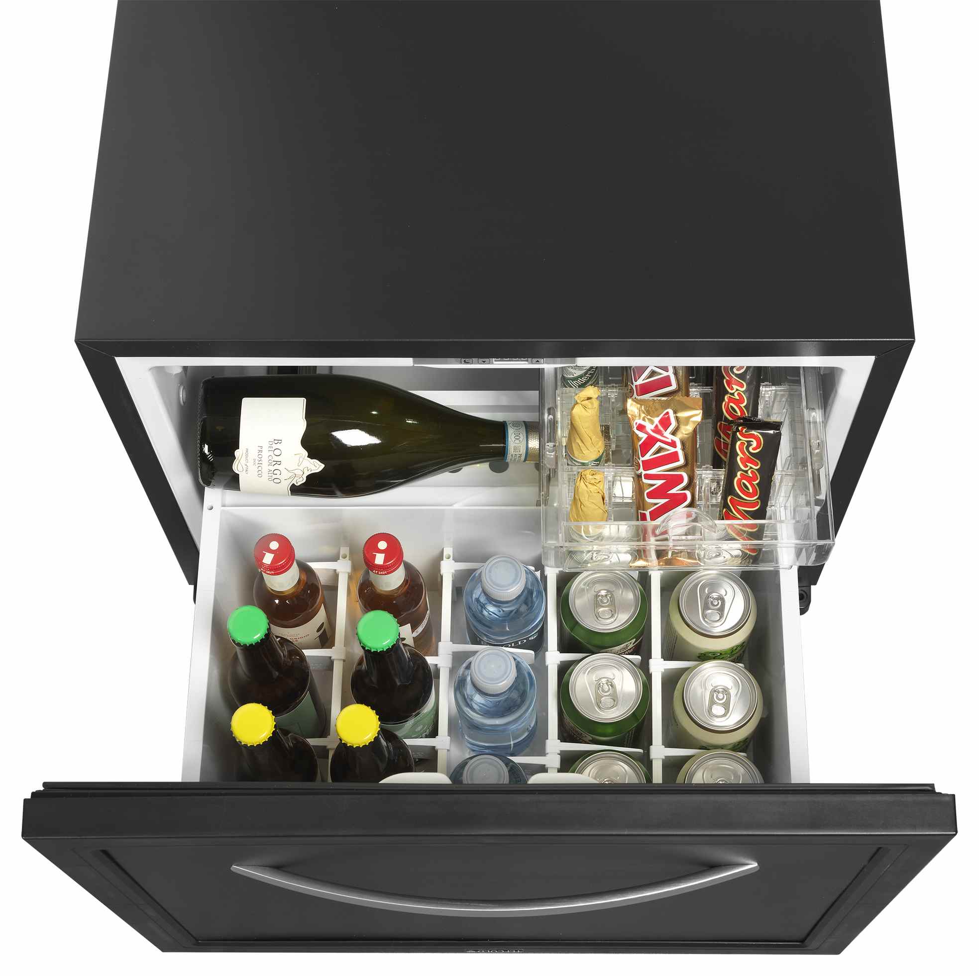 Minibar tiroir professionnel noir positif 45 litres - TD50A - Tefcold en cuisine professionnelle