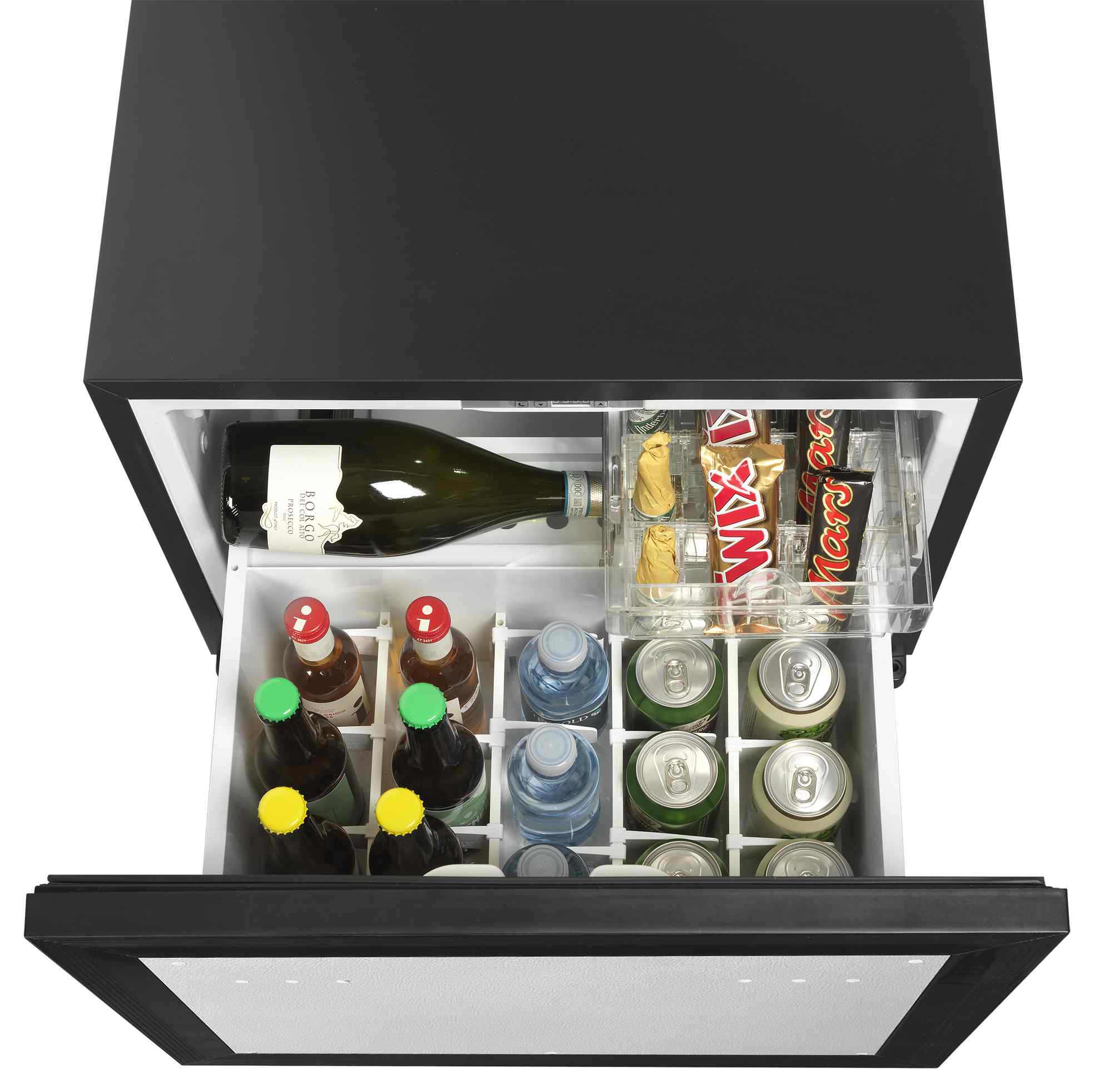 Minibar tiroir professionnel noir positif 45 litres - TD50C - Tefcold en cuisine professionnelle