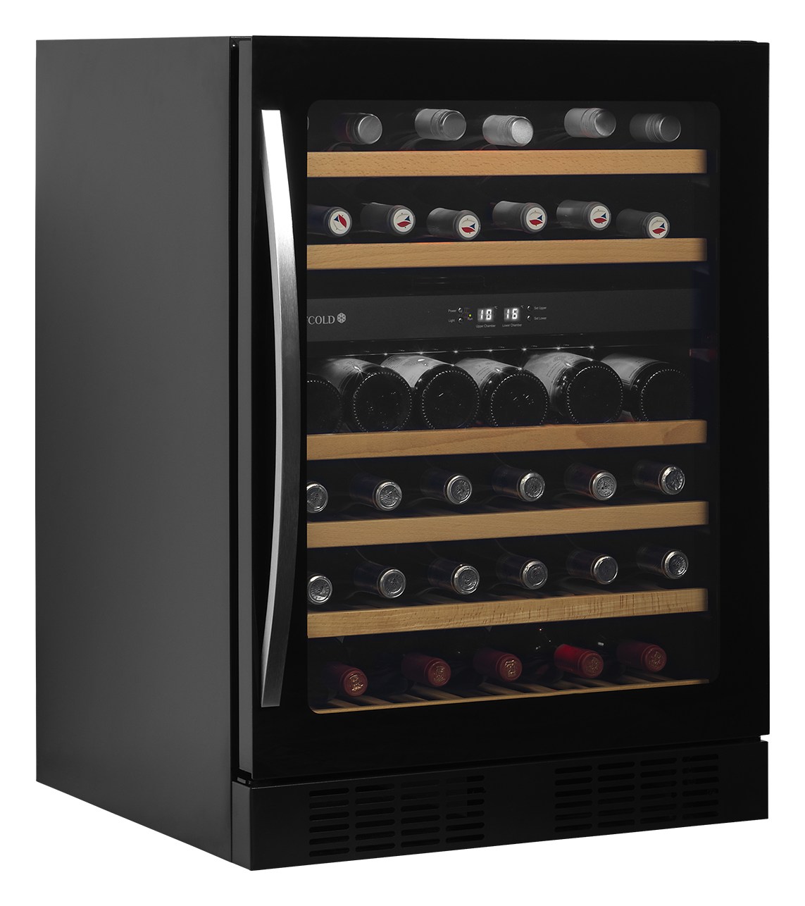 Cave à vin professionnelle 1 porte vitrée positive capacité 131 L en bois - TFW200-2F - Tefcold en cuisine professionnelle