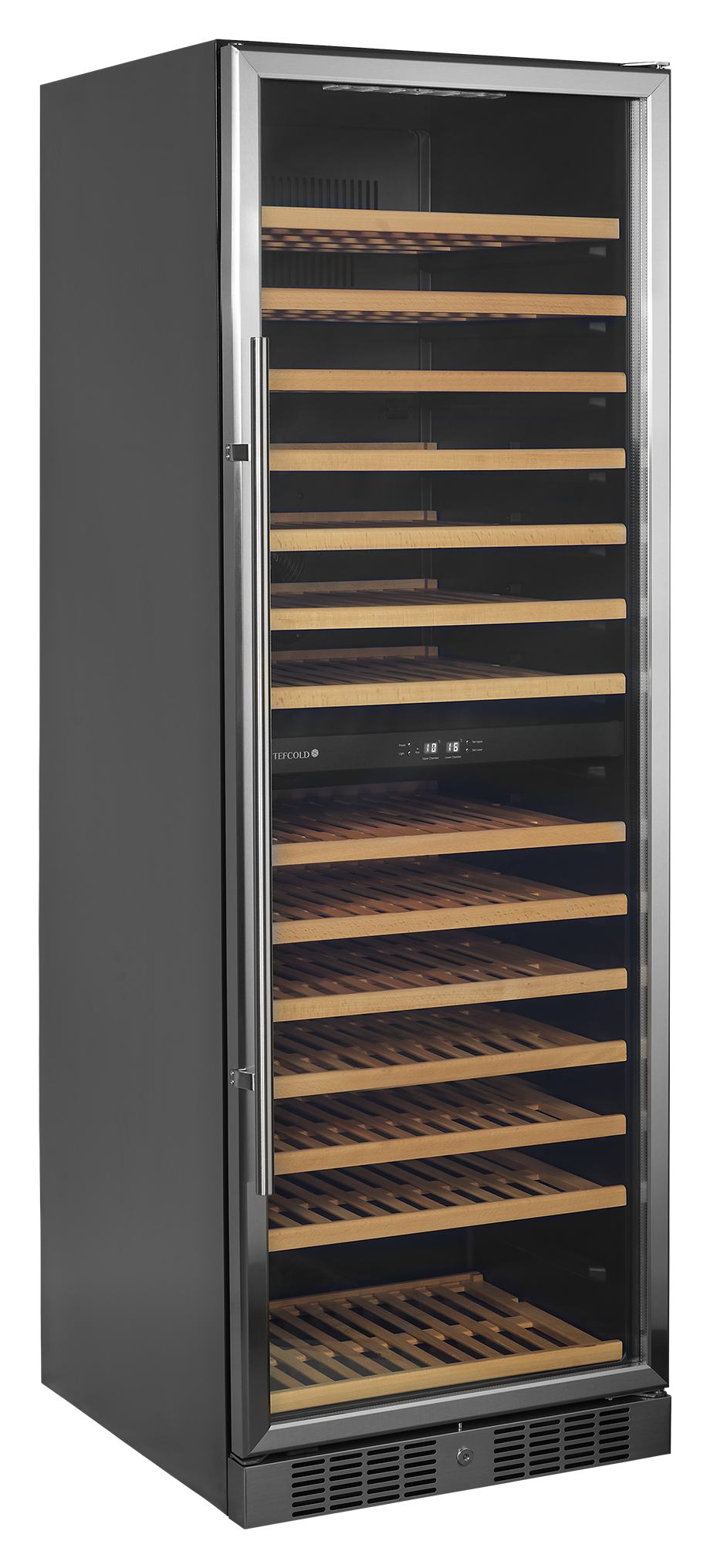 Cave à vin professionnelle 1 porte vitrée positive 350 L - TFW400-2S - Tefcold