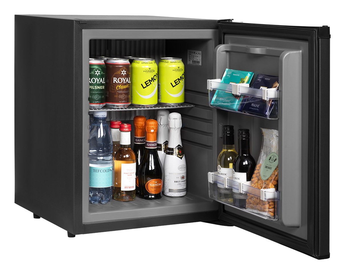Minibar professionnel noir 1 porte pleine positive 26 litres - TM33 - Tefcold en cuisine professionnelle