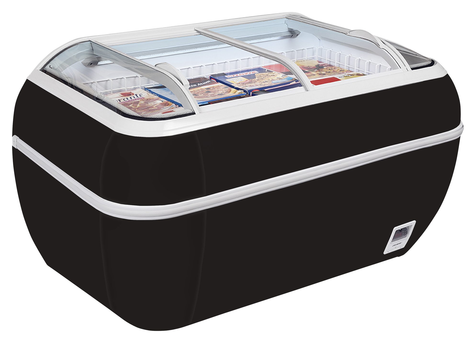 Congélateur professionnel à couvercle basculant capacité 334 l classe climatique 3 - TWIN HEAD B-CF - Tefcold