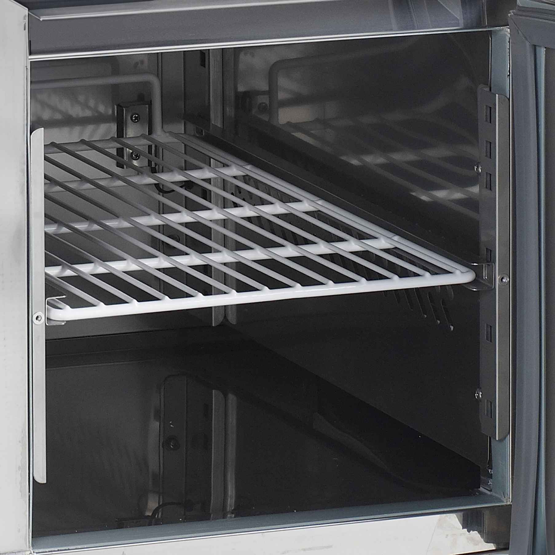 Armoire réfrigérée professionnelle 2 portes 170 litres positive - UC5210 - Tefcold en cuisine professionnelle