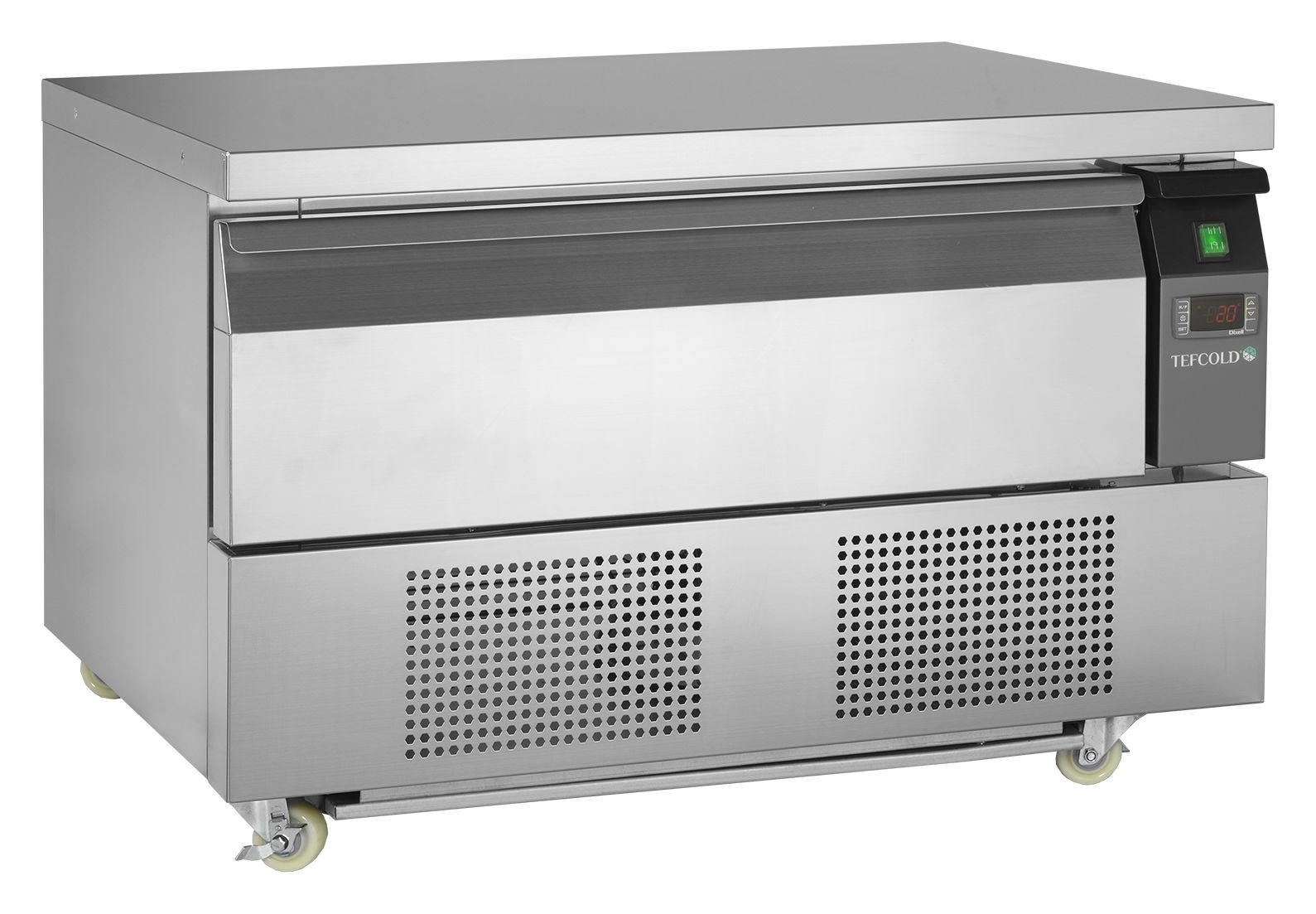 Soubassement réfrigéré 1 tiroir 51 L positif et négatif - UD1-22 - Tefcold