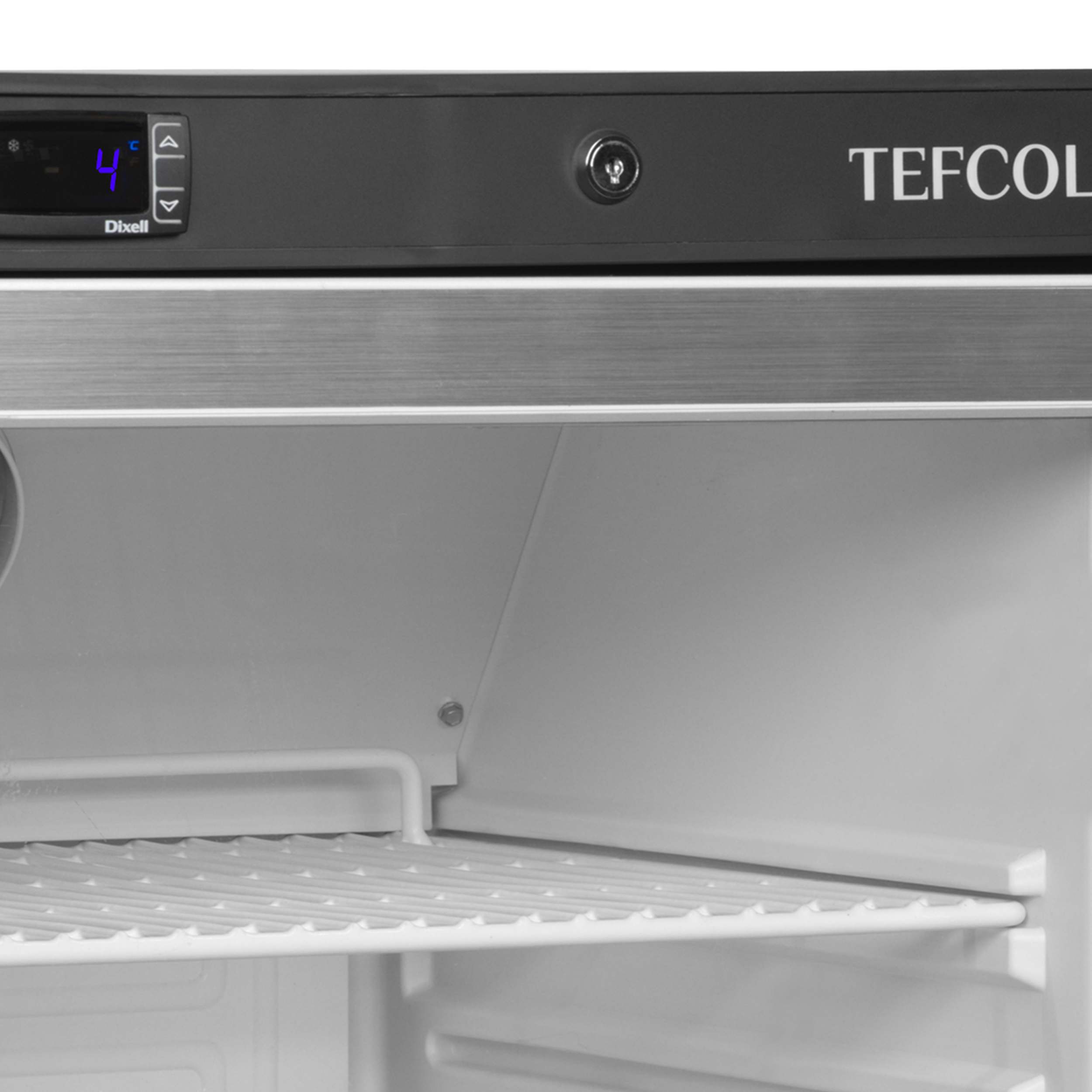 Congélateur professionnel 1 porte vitrée Blanc - UF400G - Tefcold en cuisine professionnelle