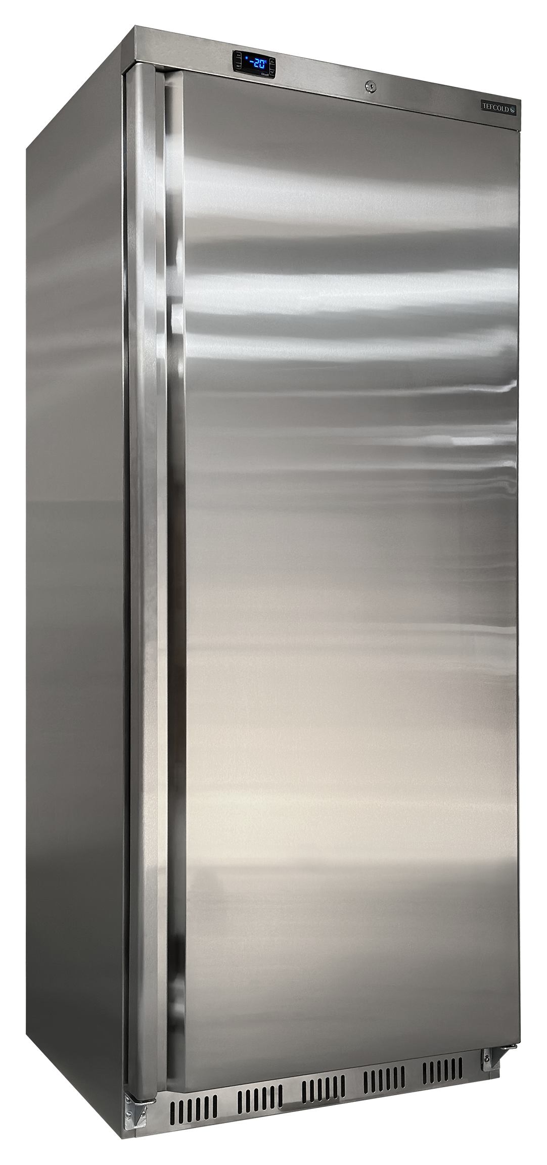Congélateur professionnel en acier inoxydable 1 porte 518 L positif - UF600SS - Tefcold