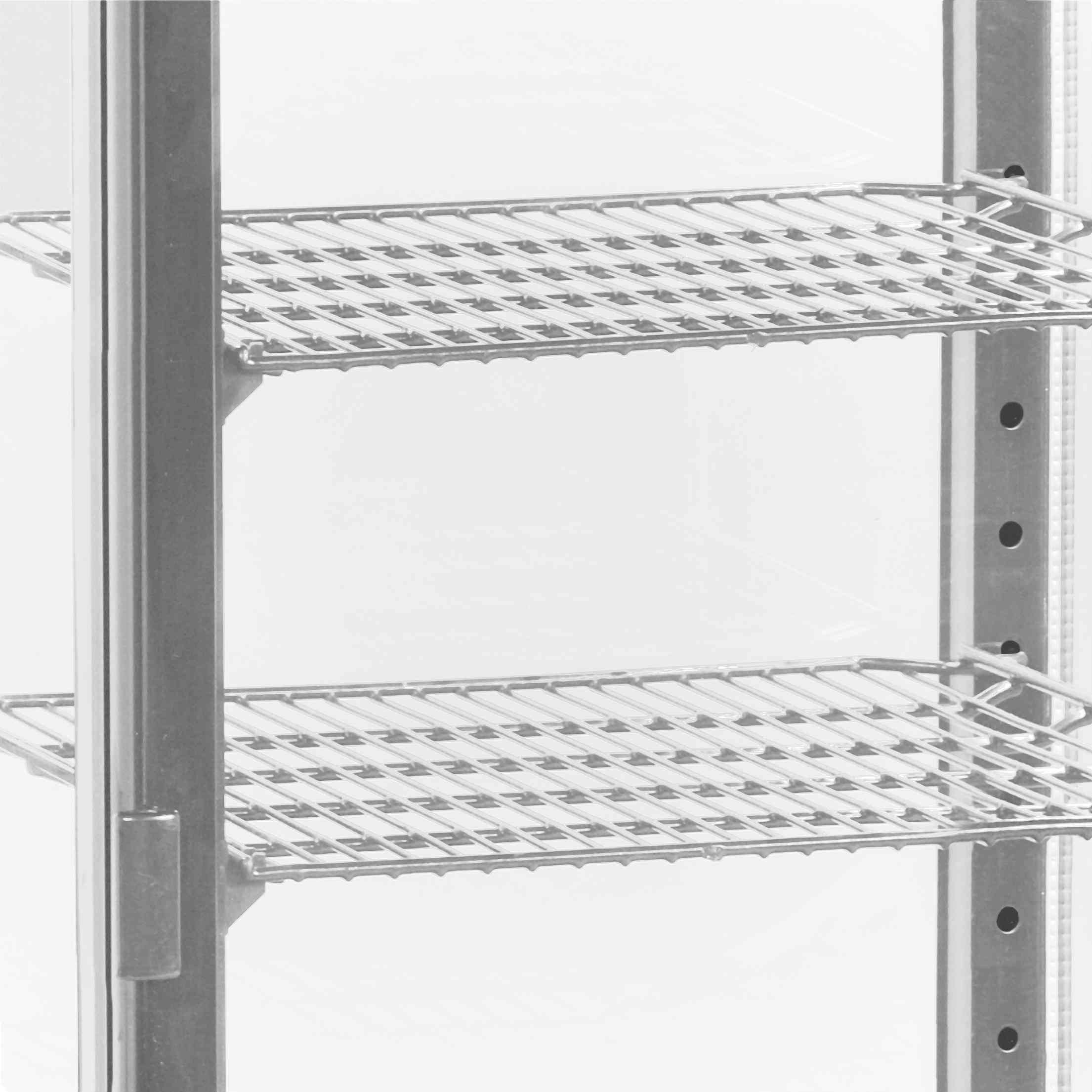 Vitrine réfrigérée professionnelle 1 porte vitrée grise - UPD80-GREY - Tefcold en cuisine professionnelle