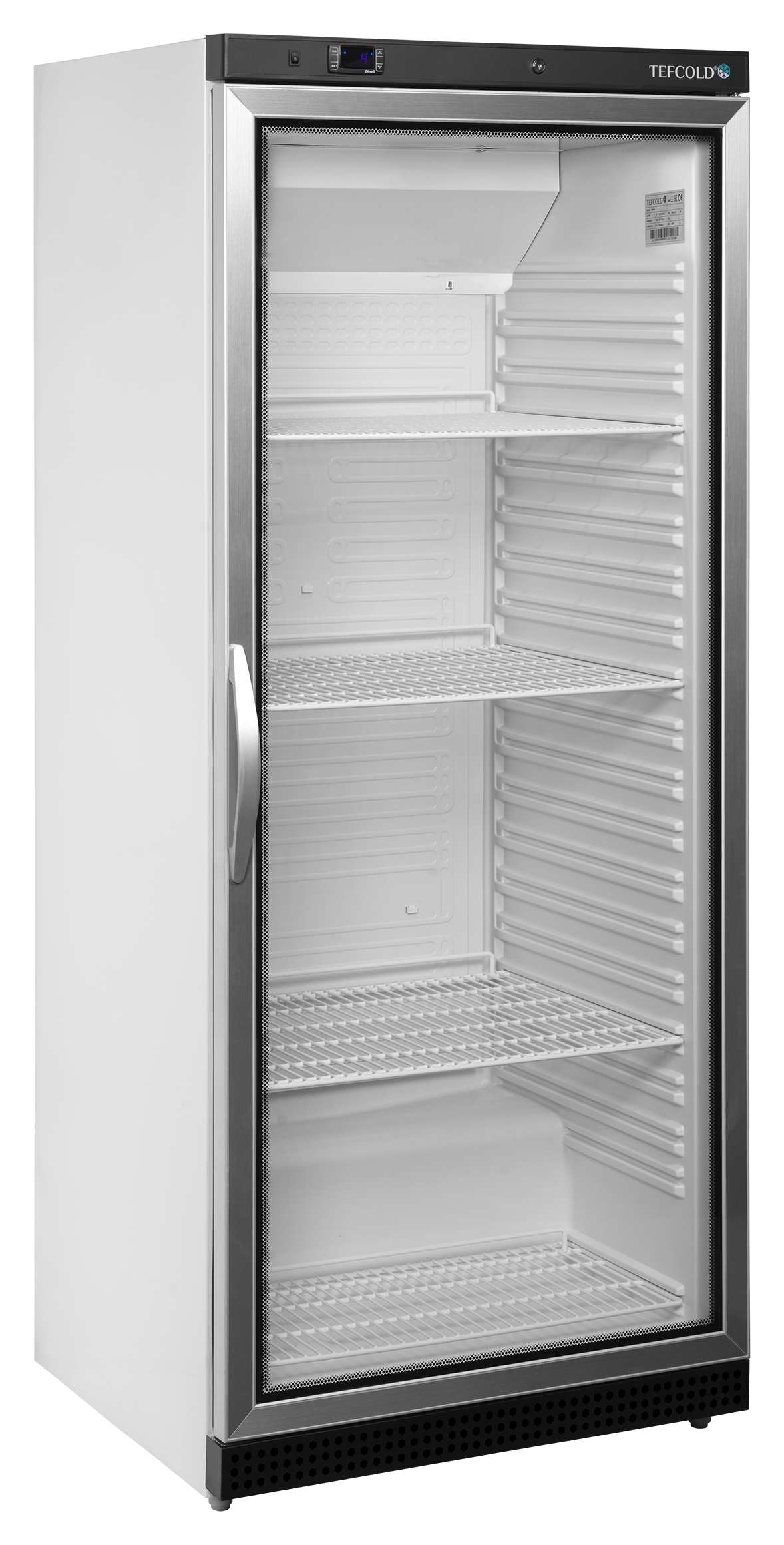 Cellule de refroidissement professionnelle 1 porte vitrée Blanche 570 l - UR600G - Tefcold
