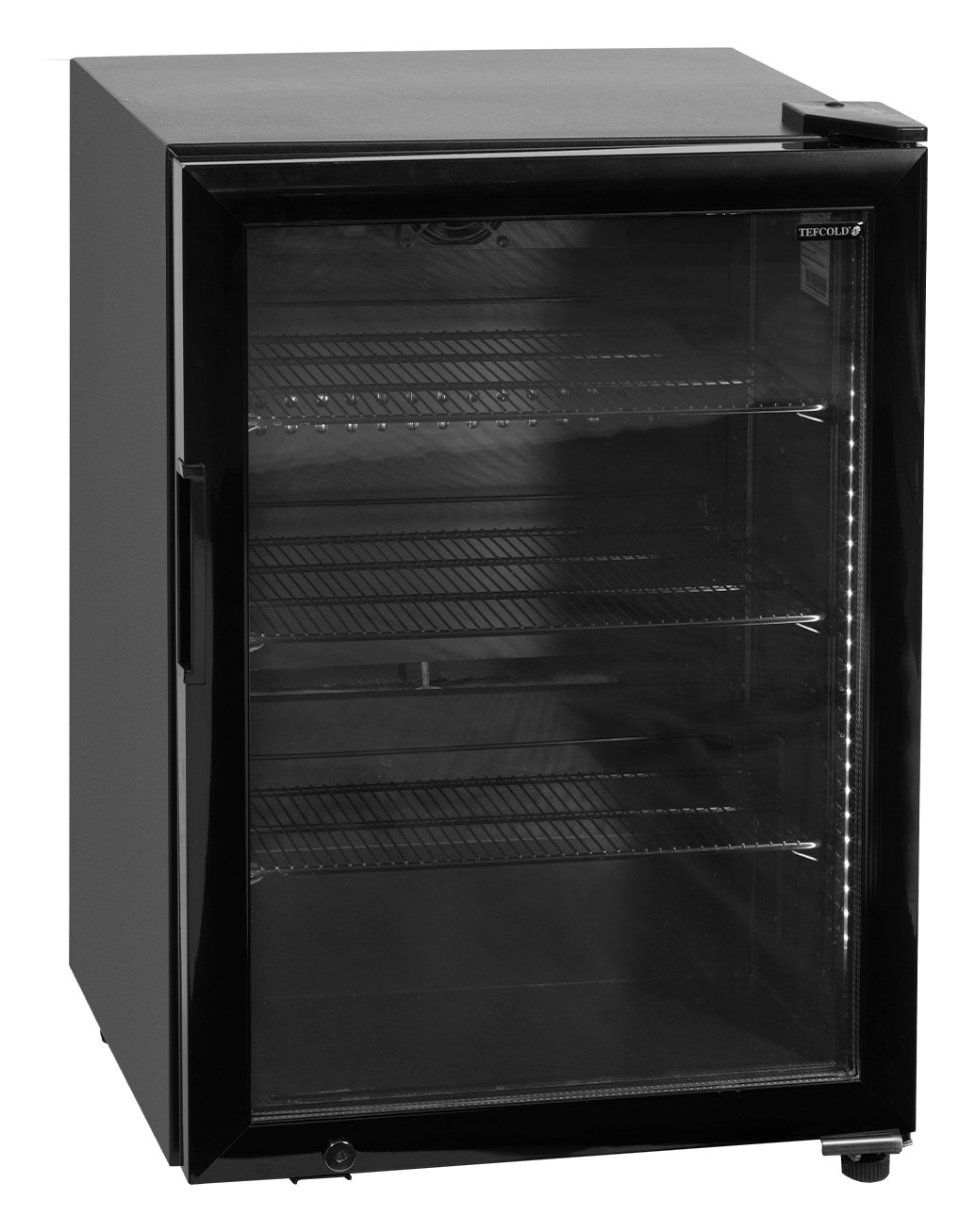 Congélateur professionnel 1 porte vitrée noir capacité 81 litres - UR90G-SUB ZERO - Tefcold