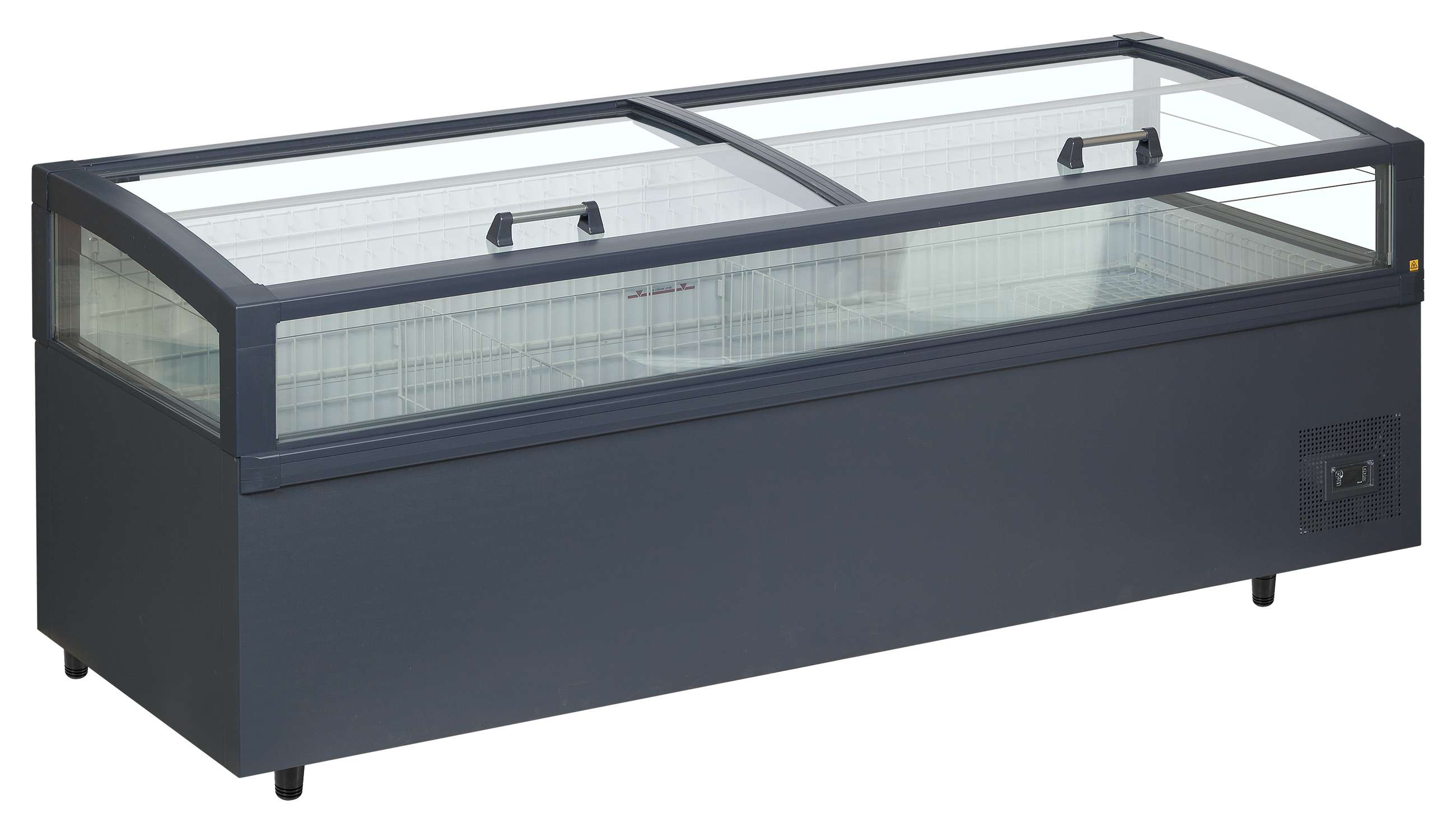 Vitrine réfrigérée professionnelle couvercles vitrés coulissants capacité 860 l - VIEW 250 CF VS - Tefcold