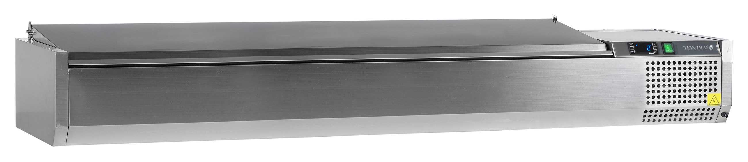 Équipement professionnel couvercle inox 63 l positif - VK33-200 S/S LID - Tefcold