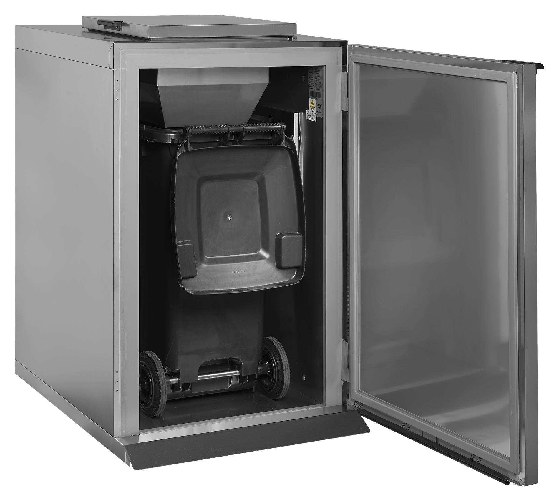 Poubelle réfrigérée professionnelle pour conteneur de 120 l et 240 l - WBC 240 - Tefcold en cuisine professionnelle